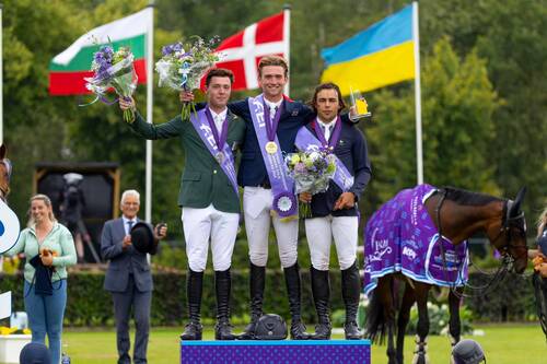 Olli Fletcher, member of the YRA 2024, is crowned European Champion at
